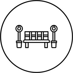 Poster - Bench Icon