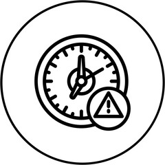 Poster - Clock Icon