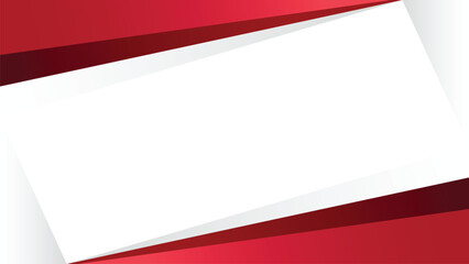 Wall Mural - modern red curve background vector illustration. red abstract background with curve and copy space f