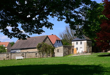 Sticker - Historical Castle and Park Kromsdorf in the Town Weimar, Thuringia