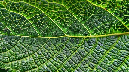 Poster - Abstract natural floral Green tropical plant close-up background