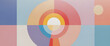 © DIVGRADCURL - illustrazione con elementi geometrici a tema minimalista astratto contemporaneo