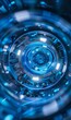 © qorqudlu - A futuristic image featuring a tunnel-like view with concentric circles and dynamic lights, evoking speed and technology.