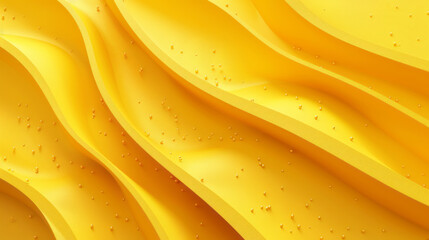Wall Mural - abstract wavy  yellow background