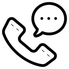 Sticker - phone call icon