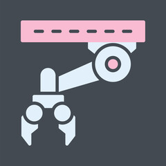 Wall Mural - Machine Vector Icon