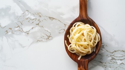 Wall Mural -  Artisan Pasta and Herbs in Bowl, Chef's Counter, Highlight