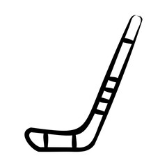 Wall Mural - Ice Hockey Stick Icon