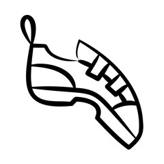 Wall Mural - Climbing Shoes Icon