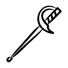 Sticker - Sabre Icon