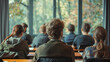 © wasan - Group of businesspeople in a seminar discussing corporate security