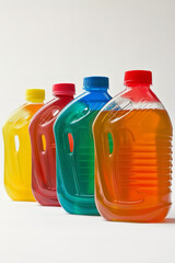 Poster - Assorted Collection of Commercial Detergents in Vivid Packaging