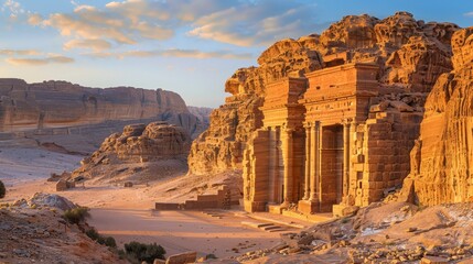 Poster - The vanishing of once-thriving cultures like the Nabateans and the Chimu prompts us to reflect on the fragility of human achievements and the forces that shape history.