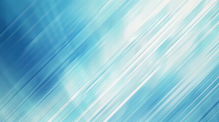 Poster - Abstract blue streaks create a dynamic wallpaper or background, presenting a scene that could become a best-selling illustration with its contemporary feel