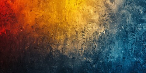 Stunning abstract wallpaper background blending fiery warm and icy cool textures - a visually rich scene for design