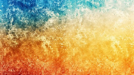 Canvas Print - This image depicts an expressive abstract splash effect, creating a vibrant, best-seller wallpaper and background with a colorful scene