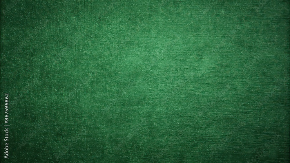 Dark green velvet fabric on textured green paper background texture ...
