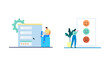 © RizalHans - Feedback and review concept illustration vector