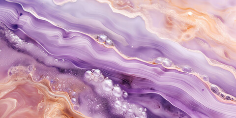 Wall Mural - mesmerizing abstract fluid art in pastel colors