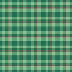 Wall Mural - christmas gingham seamless pattern.checkered tartan plaid with twill weave repeat pattern in green a