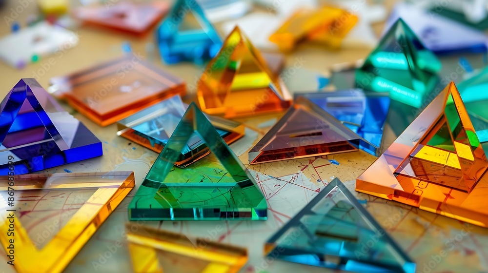 Visual aid on Triangle Congruence and Similarity explaining criteria ...