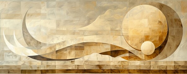 Beige abstraction