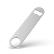 © godesignz - Blank bottle metal opener for promotional branding presentation 3d illustration.