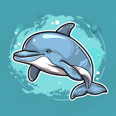 Wall Mural - dolphin