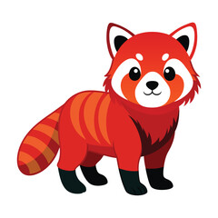 Wall Mural - Illustration of  Red Panda animal