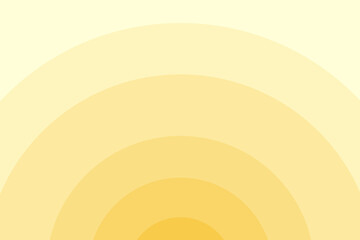 Abstract yellow gradient wave simple background. Vector illustration.