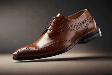 Wall Mural - Men brown oxfords shoes