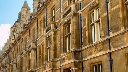 Wall Mural - Beautiful facade of Cambridge University - travel photography in United Kingdom