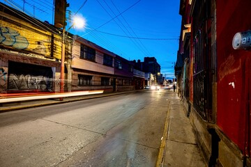 Naklejka na meble Downtown San Luis Potosí at Night