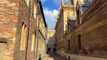 Wall Mural - The beautiful buildings of the University of Cambridge - travel photography in United Kingdom