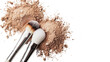 © PNG Kingdom  - Professional makeup brushes set on transparent background