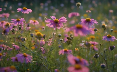 flowers in the field