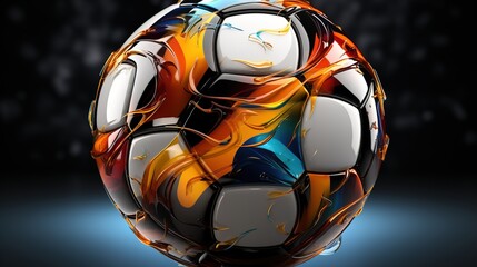 Wall Mural - soccer ball