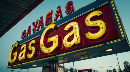 Wall Mural - The wallpaper featuring a close-up of a gas pump nozzle highlights the industrial aesthetics and essential role of petroleum in the transportation sector.