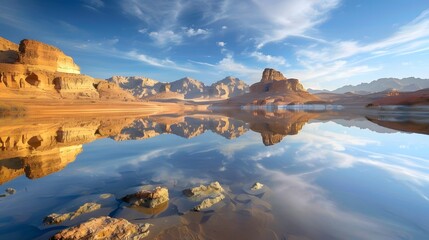 Reflect on the timeless beauty of desert wallpapers., clean background, Photo stock style, clean background, no copyrighted logo, no letters