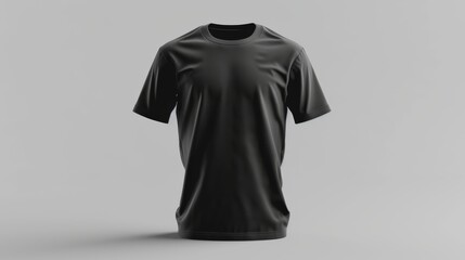 t shirt mock up simple design. Illustrtion generated by ai