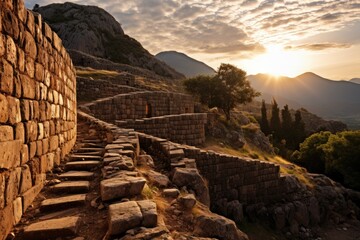 The ancient city of Mycenae, where heroes and monsters come to life.