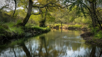  Peaceful Countryside Landscape with Lush Fields, Rolling Hills, and Serene Atmosphere