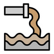 © MuhammadRizwan - Sewage Pipe Vector Filled Icon Design