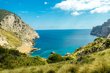 Wall Mural - Unterwegs zu dem Highlight auf der wunderschönen Balearen Insel Mallorca - Cap de Formentor - Spanien