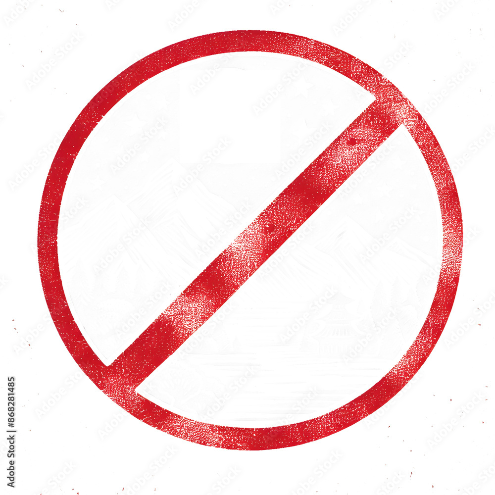 Translucent Prohibition Sign Background isolated image prohibition sign symbol transparent ...