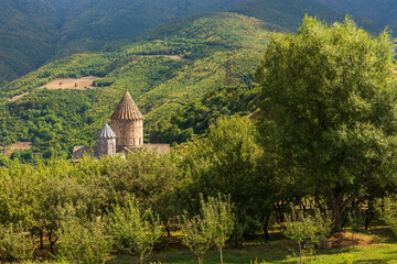 The Tatev Monastery, 9th-century Armenian Apostolic Christian monastery, Armenia.