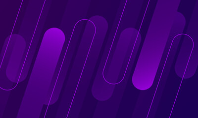 abstract purple diagonal lines background, gradient color, vector design