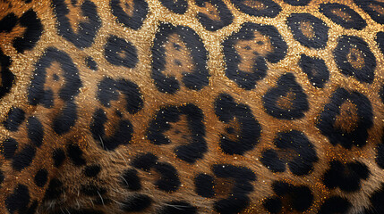 Sticker - Abstract Leopard Pattern