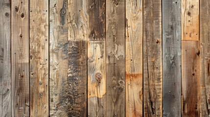 Wall Mural - Aged wooden texture as a backdrop