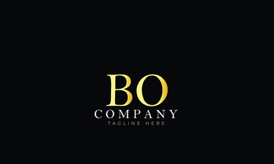 BO logo, Branding logo, Clothing logo, Letter logo